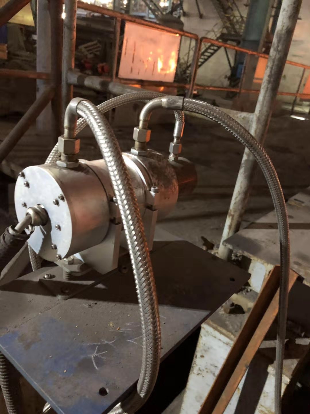 激光測溫檢測器在連鑄中的應用